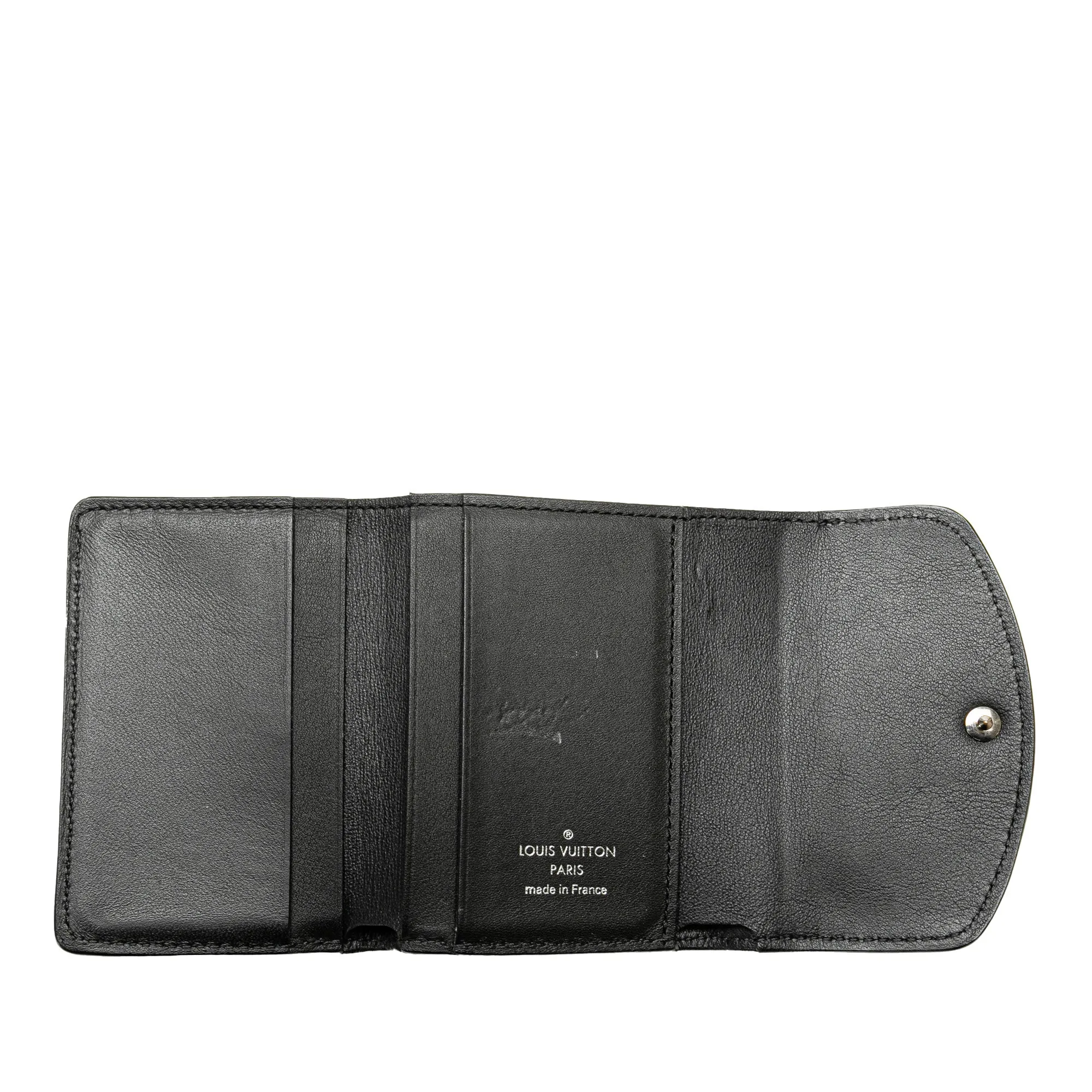 Black Louis Vuitton Mahina Iris XS Wallet