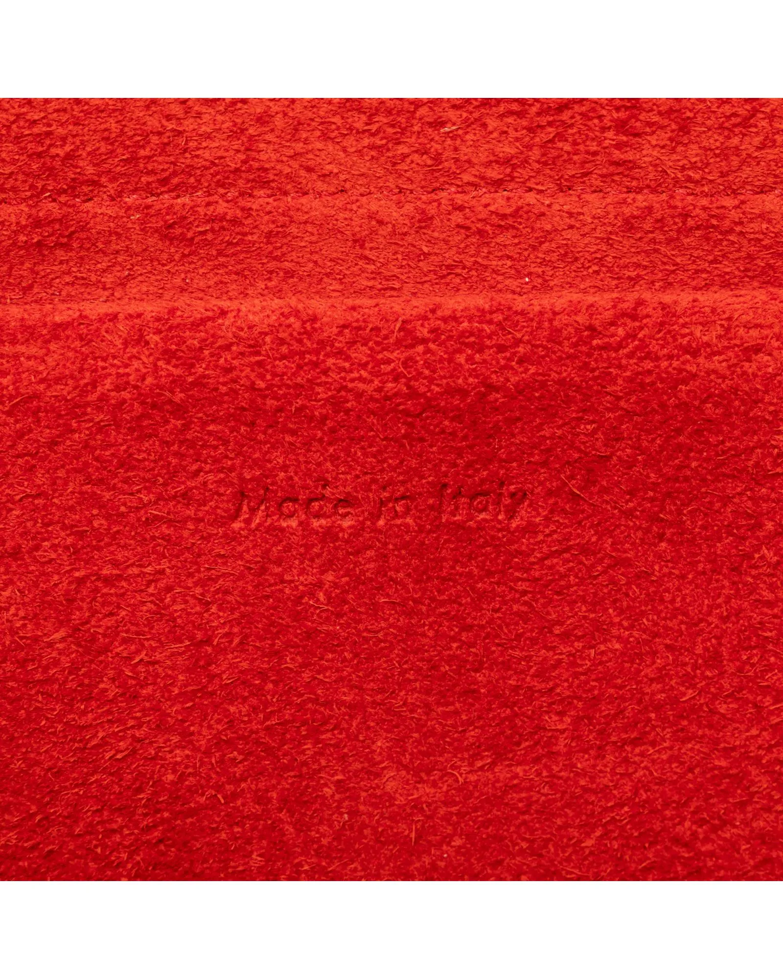 Celine Small Belt Bag in Red Grained Calfskin Leather