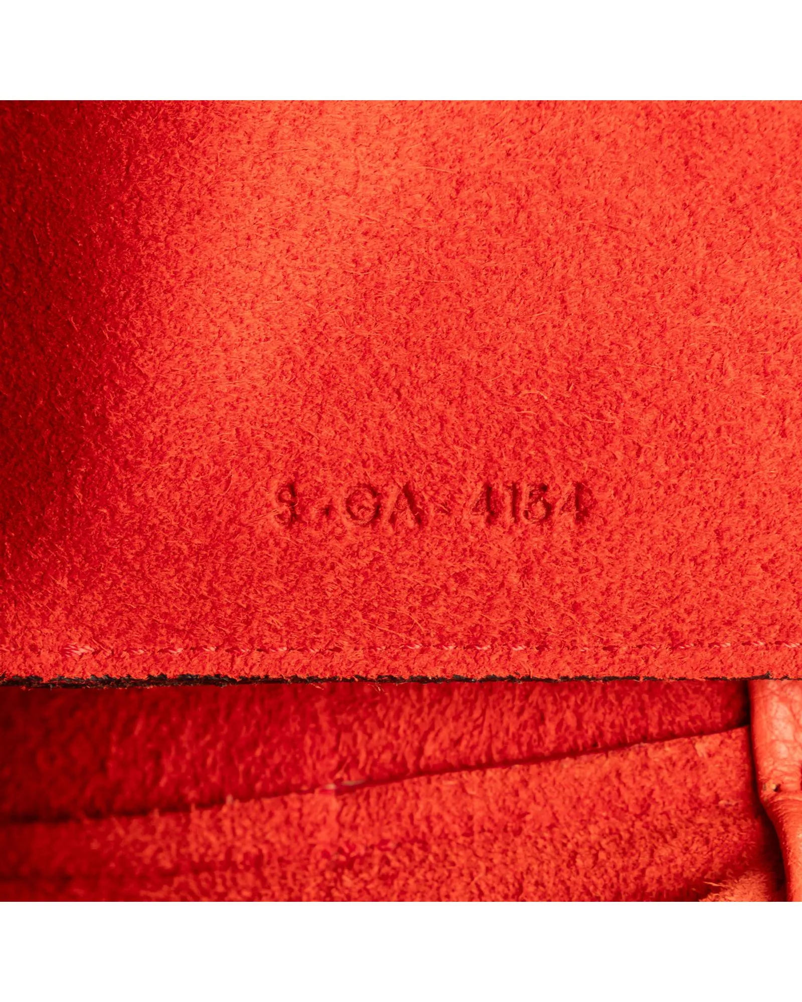 Celine Small Belt Bag in Red Grained Calfskin Leather