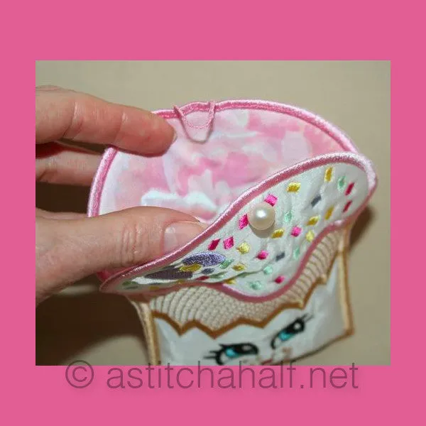 Cupcake Freckles Coin Purse