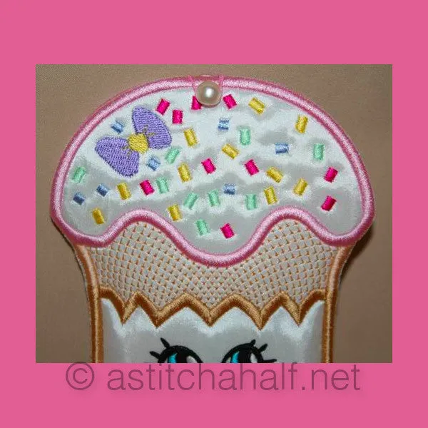 Cupcake Freckles Coin Purse