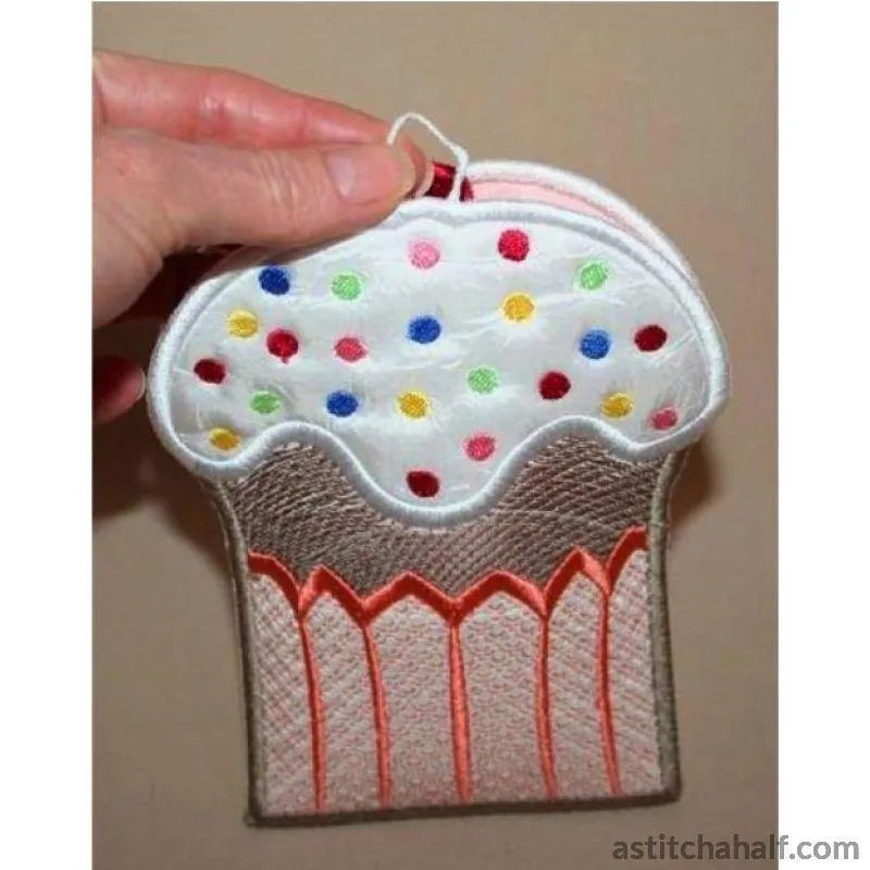 Cupcake Sprinkles Coin Purse