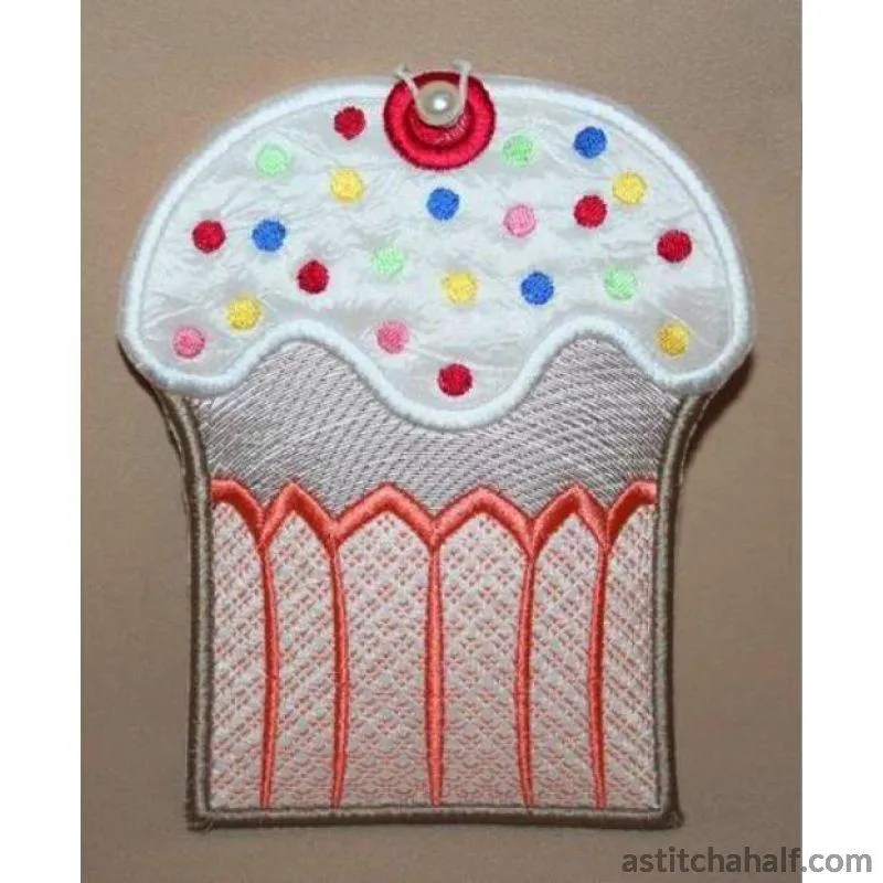 Cupcake Sprinkles Coin Purse