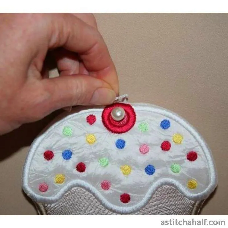 Cupcake Sprinkles Coin Purse