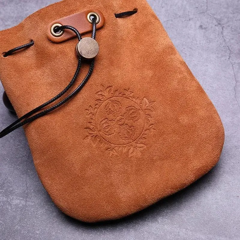 Dice Bag, Genuine Leather | Pouch For D&D