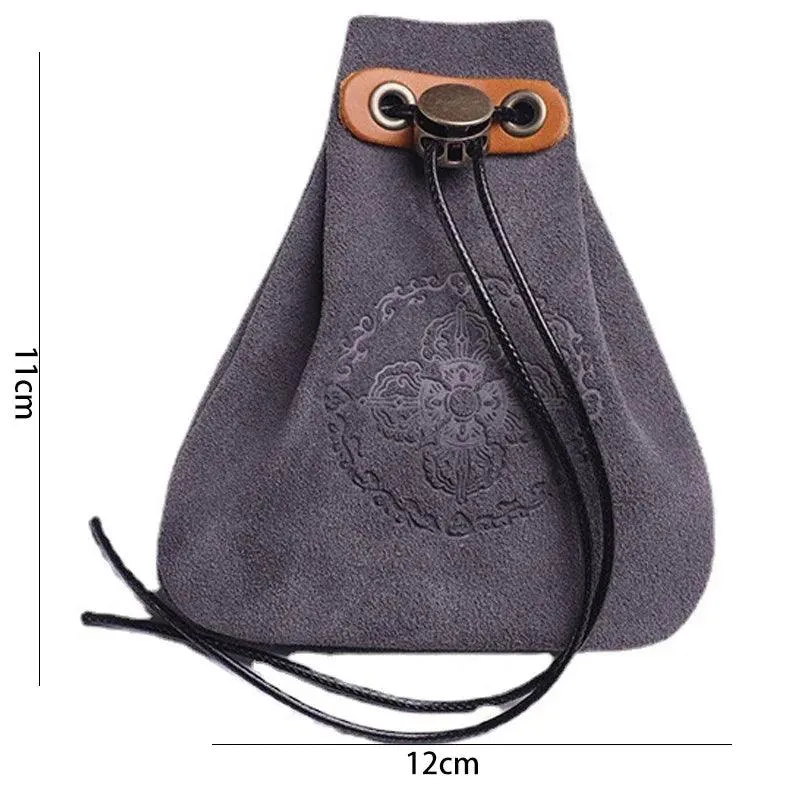 Dice Bag, Genuine Leather | Pouch For D&D