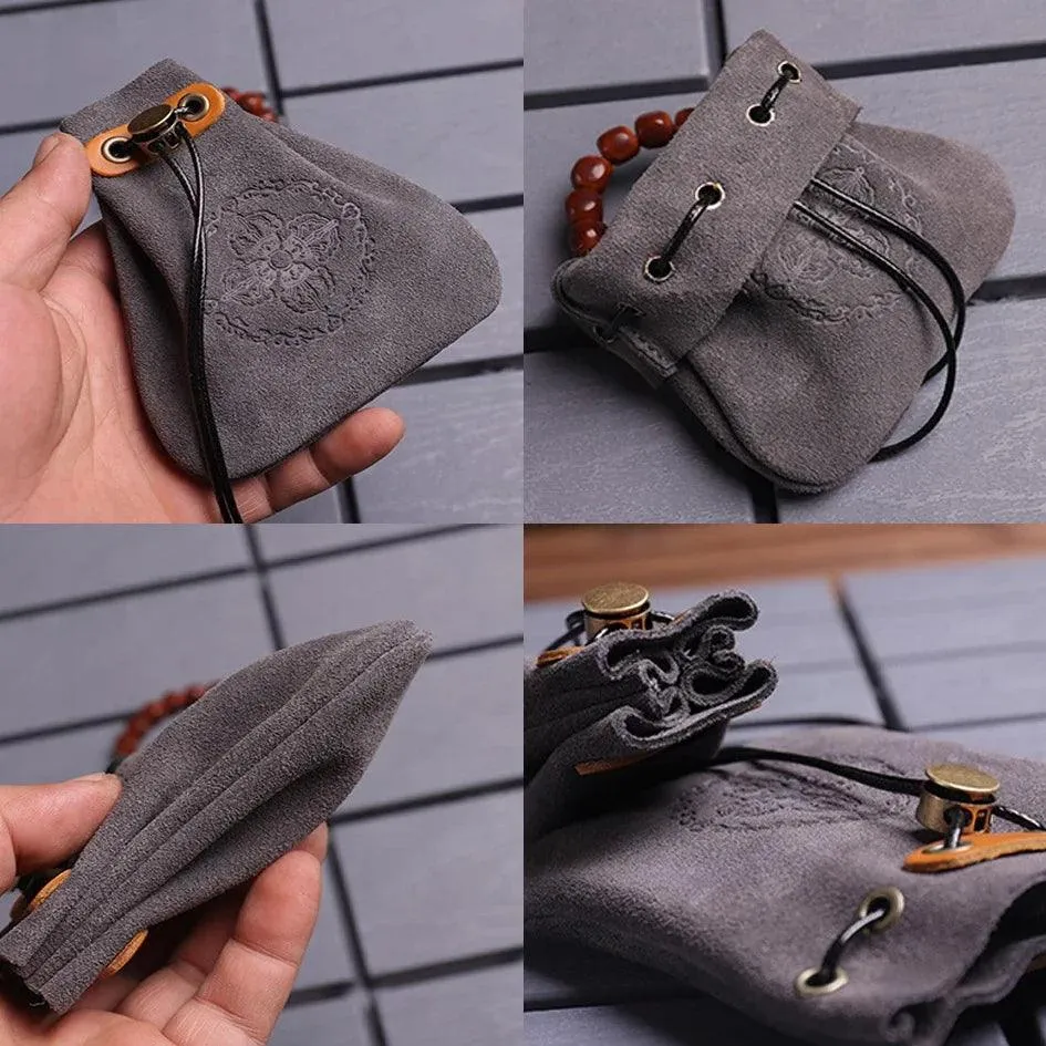 Dice Bag, Genuine Leather | Pouch For D&D