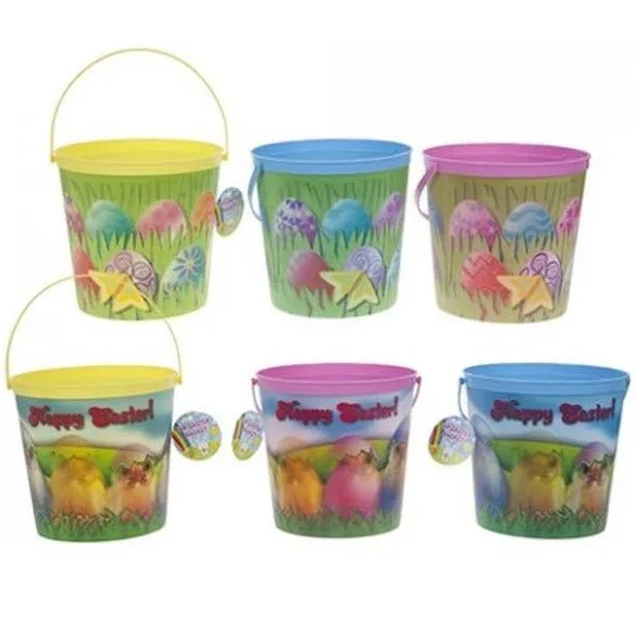 Easter Bucket with Handle 3D Design 118oz