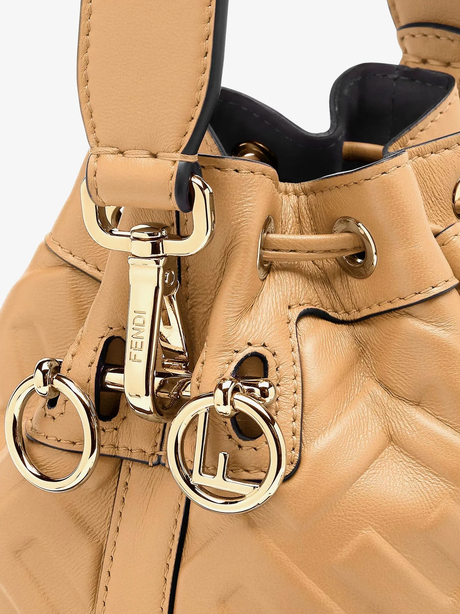 Fendi Woman Fendi Woman Brown Bucket Bags