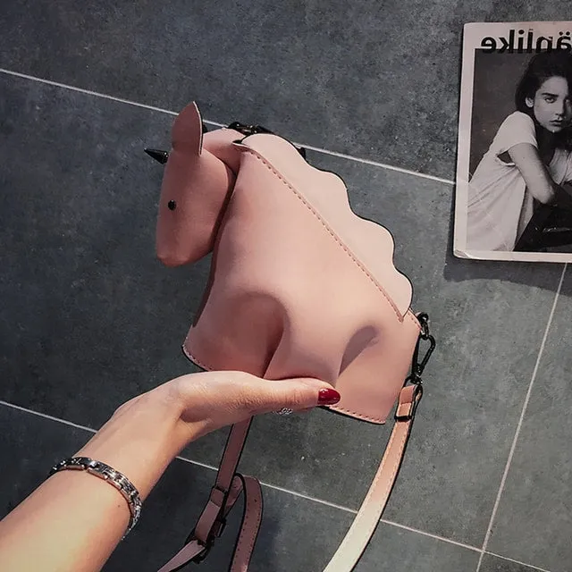Kawaii Cartoon Unicorn Shoulder Bag