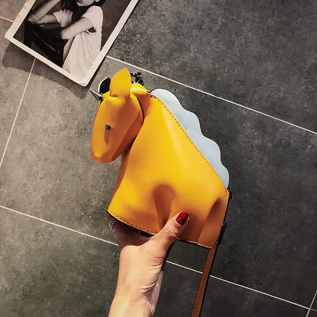 Kawaii Cartoon Unicorn Shoulder Bag