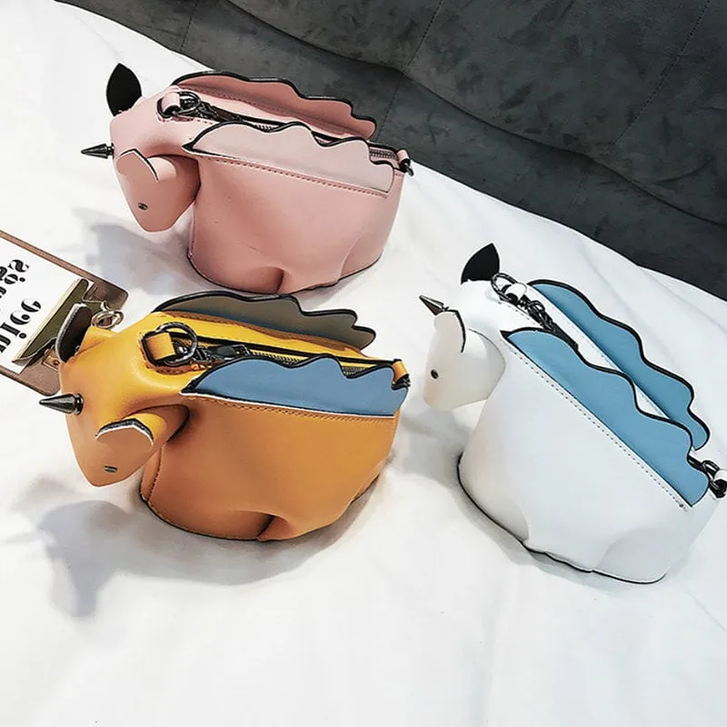 Kawaii Cartoon Unicorn Shoulder Bag
