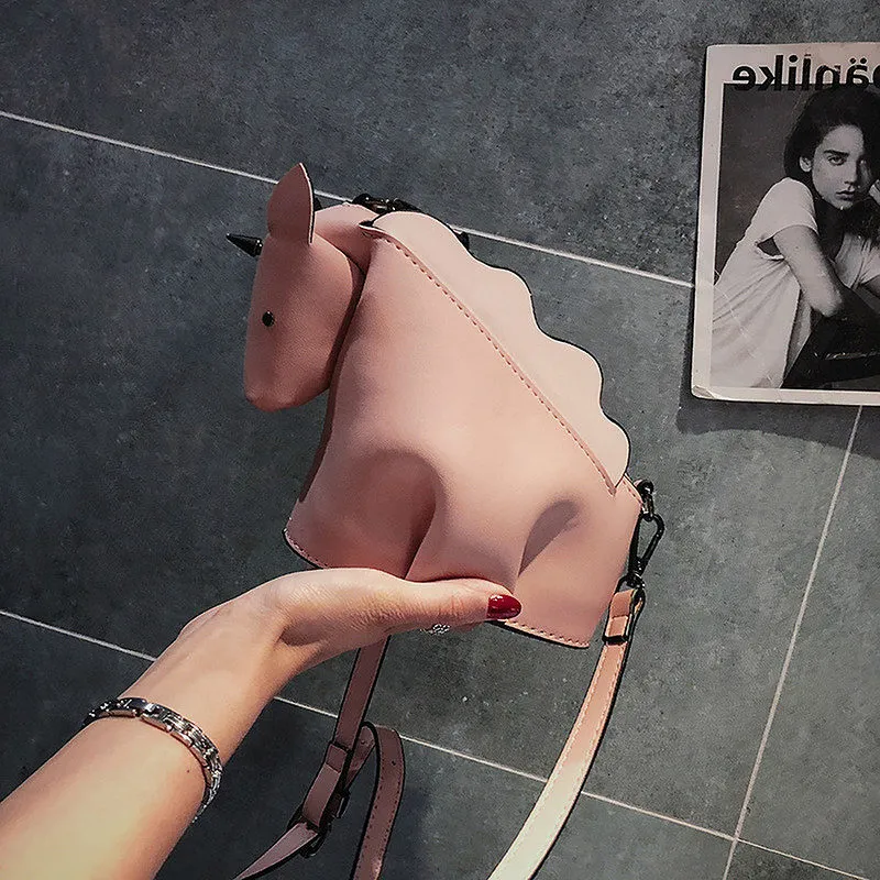 Kawaii Cartoon Unicorn Shoulder Bag