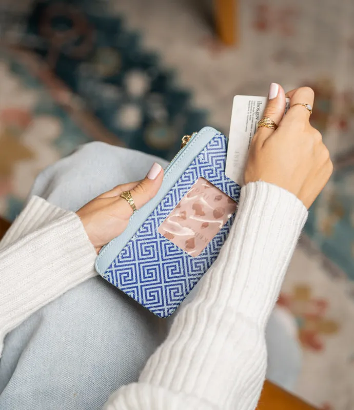 Kedzie Greek To Me Essentials Only Zippered Wallet