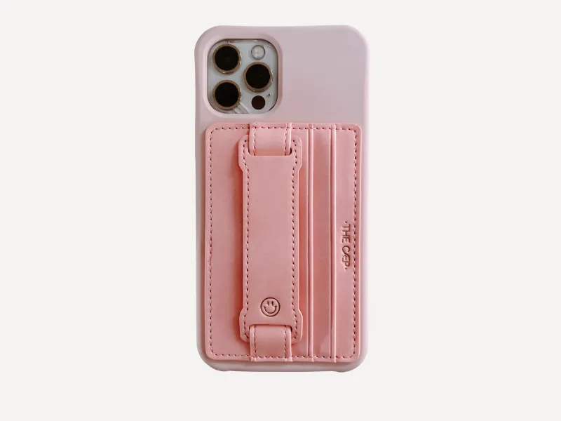 Light Pink Hoop Wallet - Final Sale