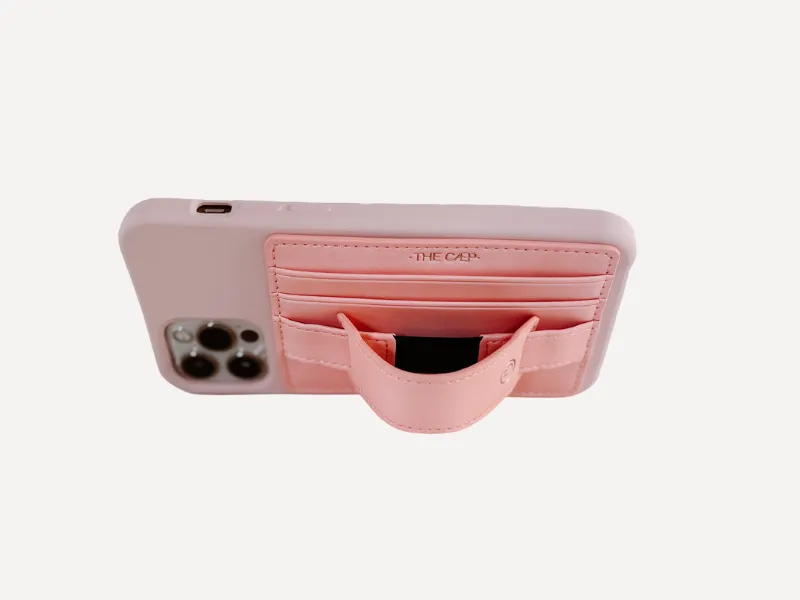 Light Pink Hoop Wallet - Final Sale