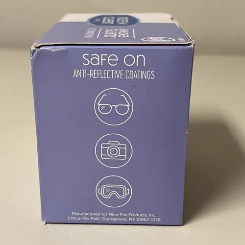 Nice 'n Clean SmudgeGuard Lens Cleaning Wipes (100 Total Wipes) | Pre-Moistened