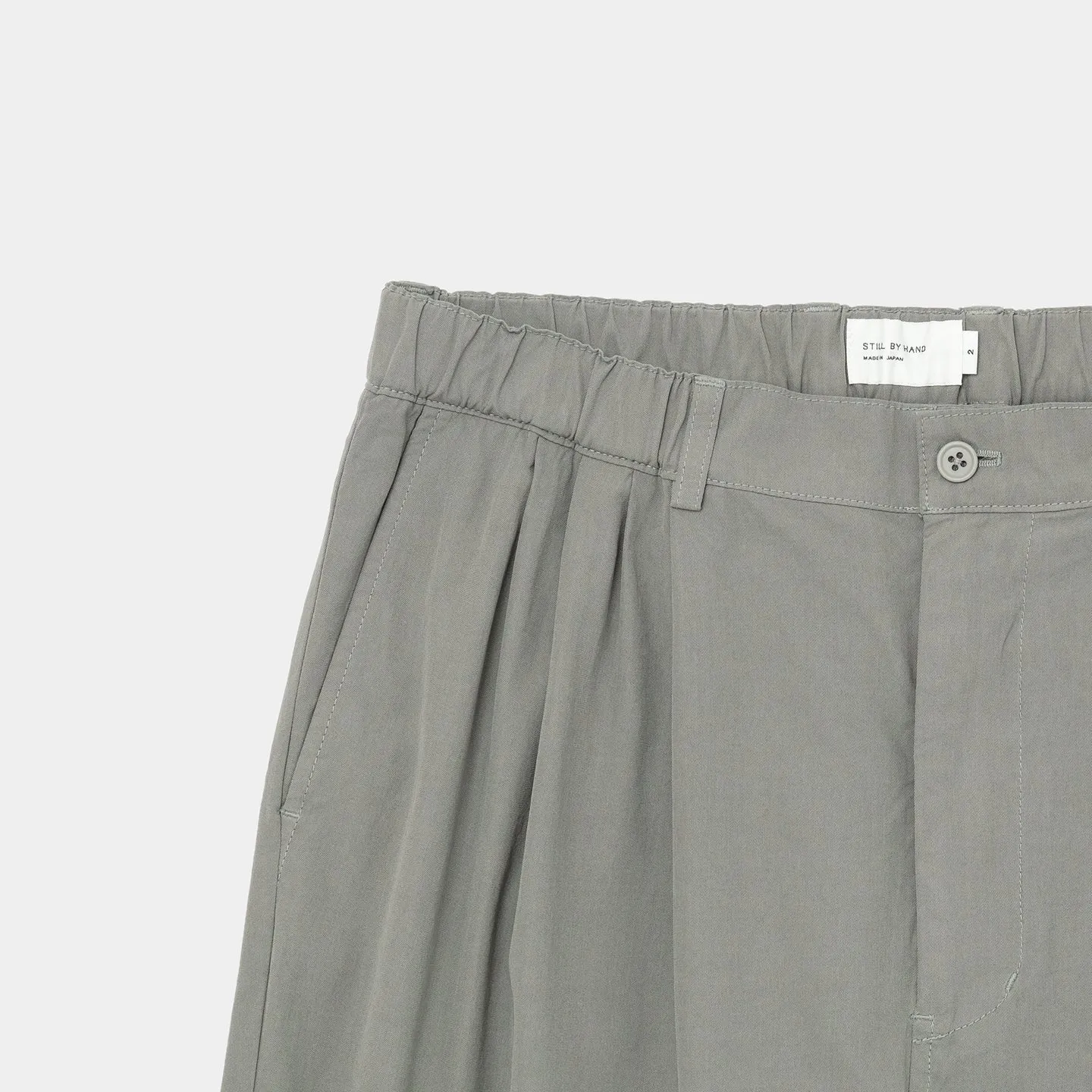 PT02241 GARMENT-DYE 4 TUCK PANTS
