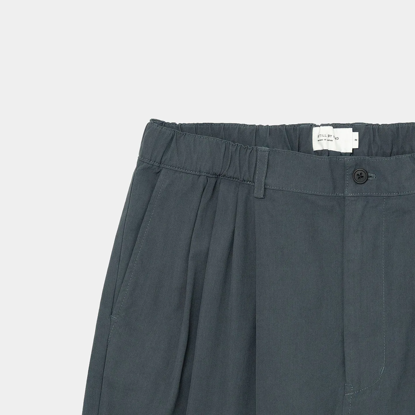 PT02241 GARMENT-DYE 4 TUCK PANTS
