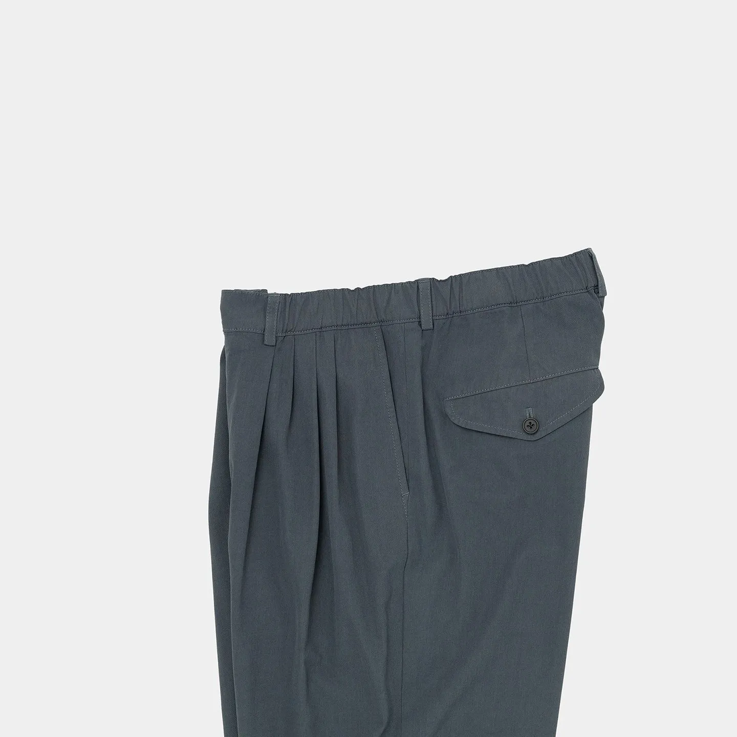 PT02241 GARMENT-DYE 4 TUCK PANTS