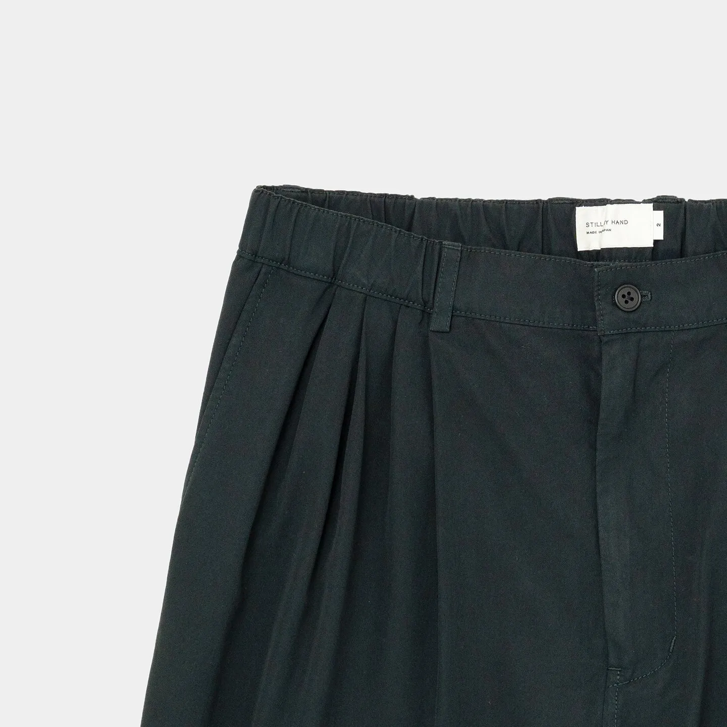 PT02241 GARMENT-DYE 4 TUCK PANTS