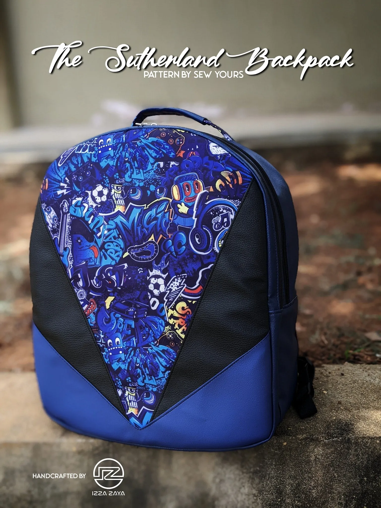 Sewing Pattern with video | The Sutherland Backpack