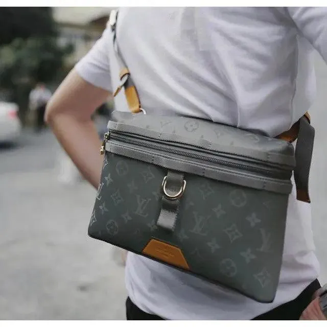 SO - New Fashion Women's Bags LV Messenger Monogram Titanium A0101