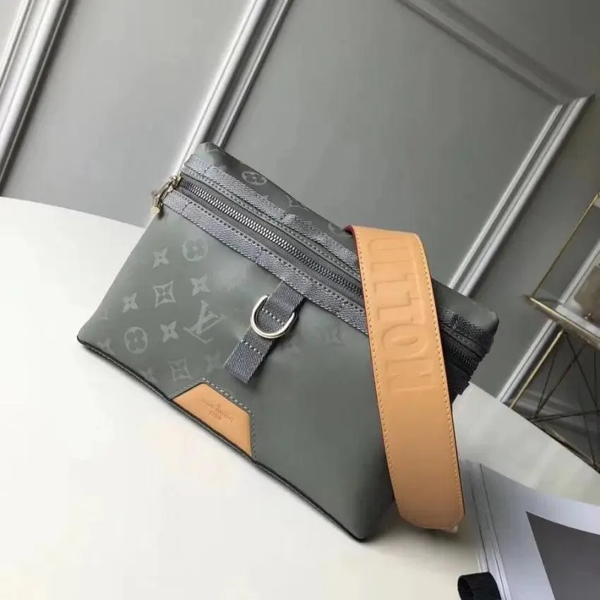 SO - New Fashion Women's Bags LV Messenger Monogram Titanium A0101