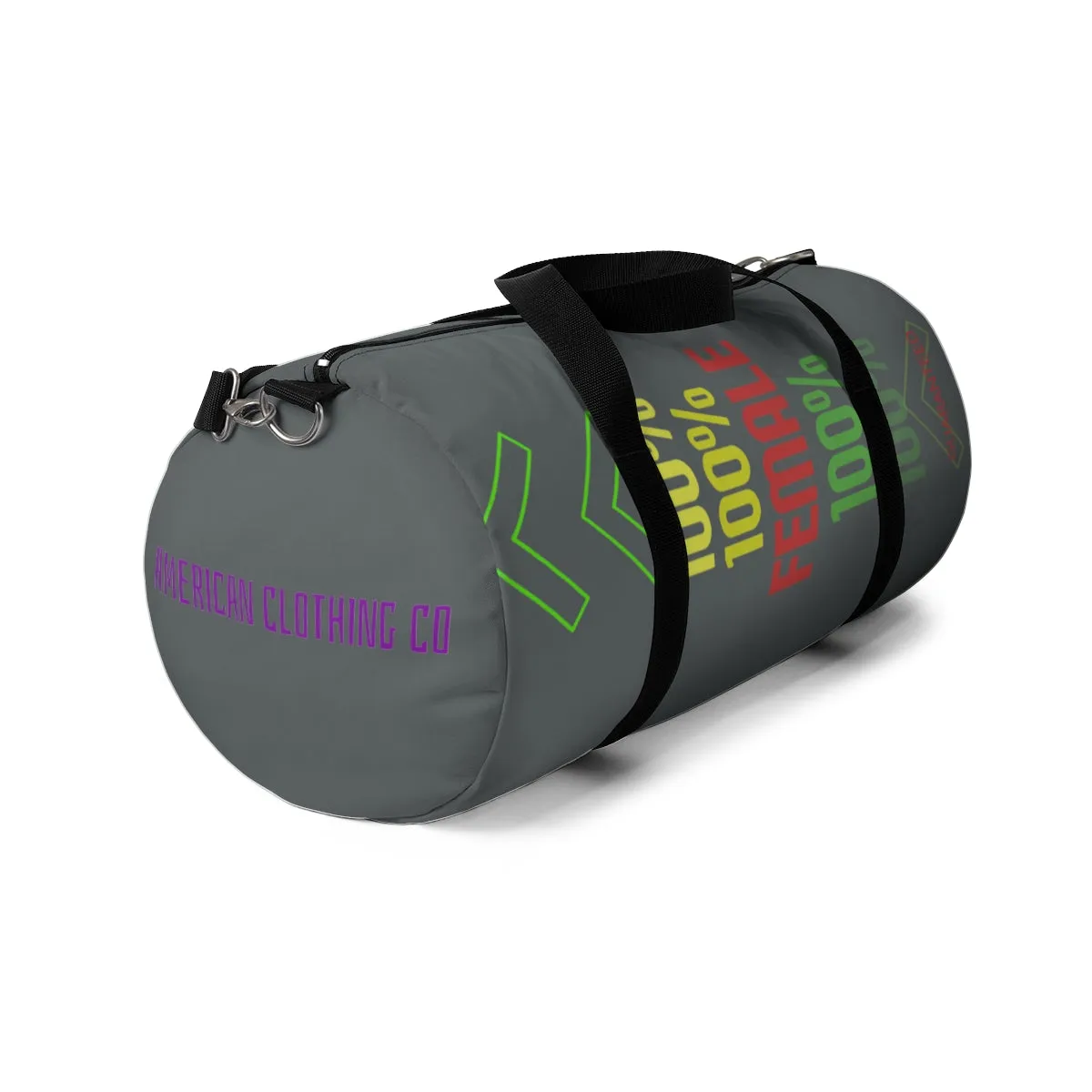 Sports Bag ( 100 % Female ) Grey