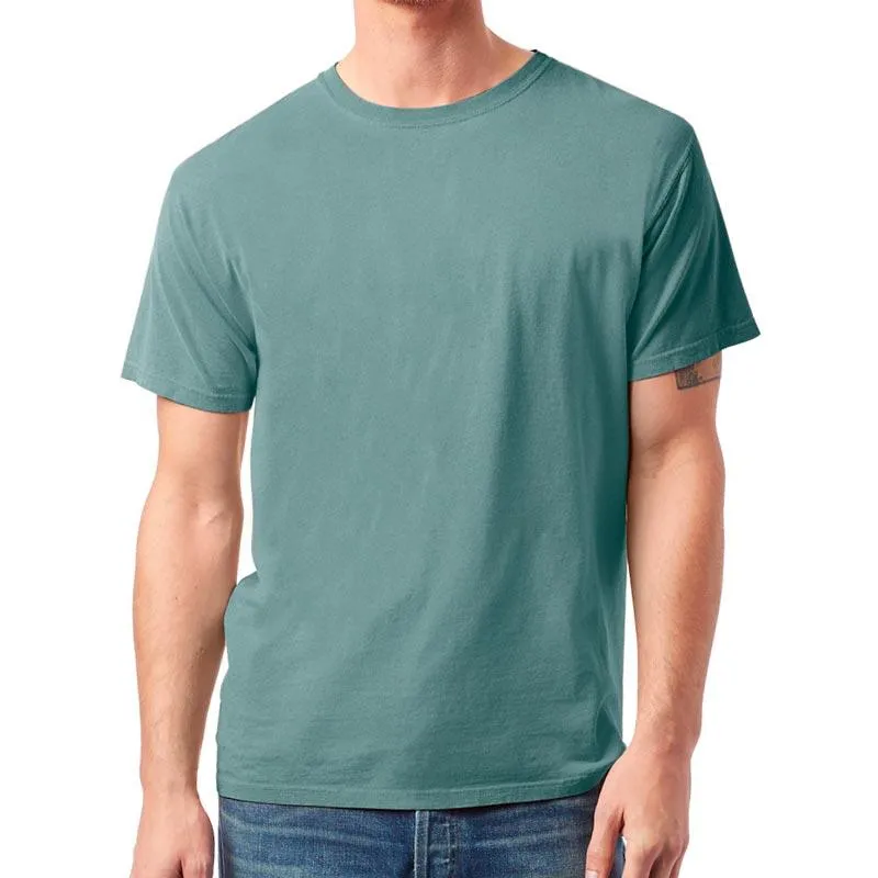 Unisex Cotton Garment Dyed T-Shirt (Cypress)