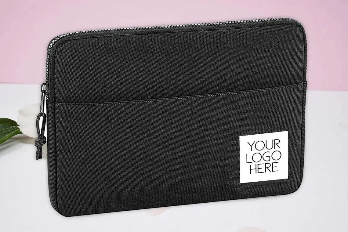 Your Logo Here Laptop Bag 13&quot; or 15&quot;, Company Laptop Bag, Custom Laptop Case, Logo Laptop Case, Personalised Name Computer Case, Your Logo