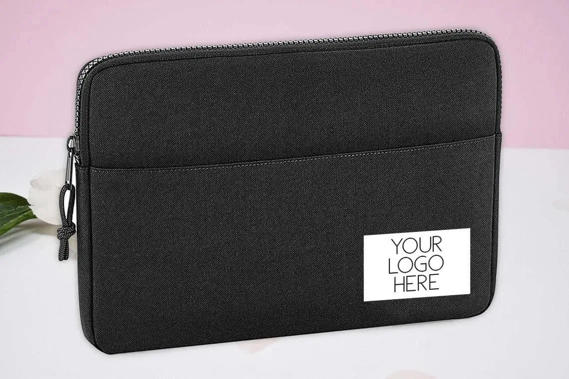 Your Logo Here Laptop Bag 13&quot; or 15&quot;, Company Laptop Bag, Custom Laptop Case, Logo Laptop Case, Personalised Name Computer Case, Your Logo