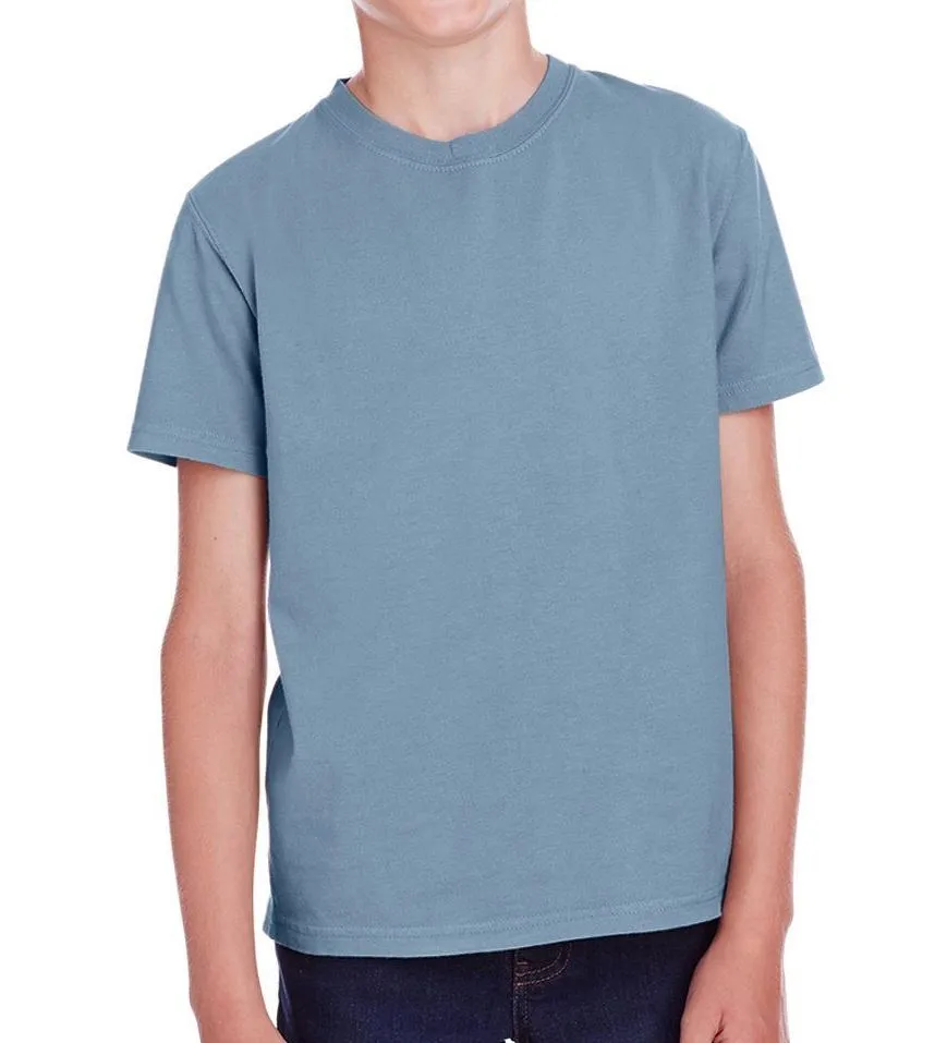 Youth Cotton Garment Dyed T-Shirt (Saltwater)